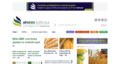 Desktop Screenshot of afnews.com.br
