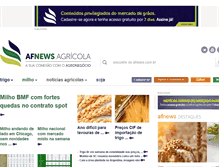 Tablet Screenshot of afnews.com.br